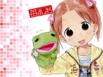  brown_hair child frog gorillaz ichigo_mashimaro matsuoka_miu puppet puppetmuppet 