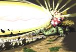  attack light mushina_suzume no_humans pokemon pokemon_(creature) solar_beam solo venusaur 
