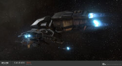  3d absurdres caldari_state_(eve_online) combat_ship_(eve_online) commentary company_logo company_name copyright_logo copyright_name corvette_(eve_online) dated electronic_warfare_ship_(eve_online) english_text eve_online flying glowing grey_background highres ibis_(eve_online) kaalakiota_corporation_(eve_online) logo maya_(medium) military_vehicle official_art outdoors radio_antenna realistic science_fiction sky space spacecraft star_(sky) starry_sky thrusters vehicle_focus vehicle_name ymir_jonsson 