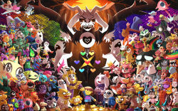  6+boys 6+girls 6+others aaron_(undertale) absurdres aircraft airplane alphys animal_ears annotation_request armor asgore_dreemurr astigmatism_(undertale) beard big_mouth_(undertale) bird bird_that_carries_you_over_a_disproportionately_small_gap black_bow black_bowtie black_eyes black_hair blonde_hair blue_hair blue_soul_(undertale) blush boat bow bowtie box bratty_(undertale) brown_hair burgerpants business_dude_1 business_dude_2 business_manticore cat_ears cat_girl catty_(undertale) character_request charles_(undertale) chilldrake cinnamon_(undertale) clam_girl_(undertale) clam_guy_(undertale) colored_sclera crown cup cyan_soul_(undertale) dad_slime diamond_boy_1 diamond_boy_2 diamond_receptionist dog_boy dog_girl dogamy dogaressa doughnut dragon dress_lion drunk_bun echo_flower_explainer elder_puzzler everyone eyepatch facial_hair faun_(undertale) ferry_(undertale) ficus_licker final_froggit fish_receptionist flower food fox_head_(undertale) frisk_(undertale) froggit fuku_fire gerson_boom gift gift_bear gift_box glasses gloves green_eyes green_soul_(undertale) grillby gyftrot hair_bow hair_over_one_eye hand_receptionist hands_in_pockets hat headphones heart heats_flamesman highres holding holding_cup holding_magnifying_glass holding_stick holding_weapon horns hot_dog hot_dog_harpy ice_cream_cone ice_wolf inn_keeper_(undertale) jerry_(undertale) kid_slime_1 knight_knight_(undertale) leash library_lizard library_loox loox loren_(undertale) mad_dummy_(undertale) mad_mew_mew madjick magnifying_glass mettaton migosp moldsmal monster_kid_(undertale) mtt_resort_janitor muffet multiple_boys multiple_girls multiple_others mustache napstablook newspaper_editor_1 newspaper_editor_2 nice_cream_guy oni oni_(undertale) onionsan open_mouth orange_soul_(undertale) papyrus_(undertale) pink_hair politics_bear punk_hamster purple_soul_(undertale) pyrope_(undertale) rabbit_girl rabbit_girl_(undertale) rabbit_kid_(undertale) ragel_(undertale) reaper_bird red_bird_(undertale) red_bow red_bowtie red_eyes red_gloves river_person_(undertale) royal_guard_01_(undertale) royal_guard_02_(undertale) sad_dragon sailor_collar sans_(undertale) scared_donut_guy scarf scarf_mouse shambling_mass shyren skateboard_girl_(undertale) slime_(creature) snowdin_shopkeeper snowdrake snowdrake&#039;s_father snowman snowman_(undertale) stick sunglasses teacup temmie tongue tongue_out toriel tsunderplane ugly_fish undertale undyne utdr_(toby_fox) vegetoid vulkin w.d._gaster watawata22 watercraft weapon whimsalot whimsun woshua yellow_flower yellow_sclera yellow_soul_(undertale) 