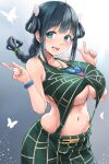  absurdres amano_nene_(vtuber) breasts commentary_request cosplay highres jojo_no_kimyou_na_bouken kntrs_(knyrs) kujo_jolyne kujo_jolyne_(cosplay) large_breasts virtual_youtuber 