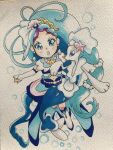  absurdres cure_mermaid go!_princess_precure highres pokemon precure primarina 