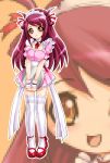  blush cute maid pixels smile 