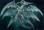  bad_id bahamut bahamut_reishiki dragon final_fantasy final_fantasy_vii michii_yuuki monster no_humans solo space 