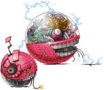  brain creepy electrode evil explosives pokemon voltorb うんこサラダ時貞 
