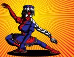  59bits cosplay marvel parody spider-man touhou white_hair yagokoro_eirin 