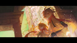  2girls absurdres architecture bag blazer blonde_hair bow bowtie brown_eyes brown_hair brown_jacket chinese_commentary collared_shirt commentary_request dated english_commentary gloves grey_skirt highres jacket long_hair long_sleeves looking_at_viewer merry_christmas misaka_mikoto mixed-language_commentary multiple_girls outdoors parted_lips plaid_clothes plaid_skirt red_bow red_bowtie red_scarf scarf school_bag school_uniform shirt shokuhou_misaki short_hair skirt smile star-shaped_pupils star_(symbol) symbol-shaped_pupils toaru_kagaku_no_railgun toaru_majutsu_no_index tokiwadai_school_uniform white_gloves white_shirt winter_uniform yellow_eyes youlili 