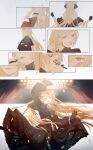  1girl applying_makeup black_nails breasts commission cosplay dancing dressing fingernails girls_frontline highres light_brown_eyes long_fingernails long_hair medium_breasts nyto_(girls&#039;_frontline) nyto_mercurows_(girls&#039;_frontline) nyto_mercurows_(girls&#039;_frontline)_(cosplay) open_mouth ppk_(girls&#039;_frontline) rabb_horn skeb_commission smile solo stage stage_lights undressing very_long_hair 
