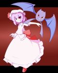  1girl crobat crossover miyo_(miyomiyo01) poke_ball pokemon pokemon_(creature) remilia_scarlet touhou 