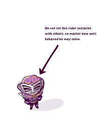  1boy armor arrow_(symbol) belt bodysuit chibi chibi_only english_text highres kamen_rider kamen_rider_ouja kamen_rider_ryuki_(series) mada_mada_miu purple_armor rider_belt simple_background solo v_buckle white_background 