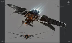  advanced_ship_(eve_online) artist_logo attack_ship_(eve_online) autocannon boundless_creation_(eve_online) cannon commentary company_logo company_name copyright_logo copyright_name english_commentary eve_online flying frigate_(eve_online) glowing grey_background highres interceptor_(eve_online) logo maya_(medium) military_vehicle multiple_views no_humans official_art photoshop_(medium) projectile_weapon_(eve_online) radio_antenna realistic redesign rust science_fiction small_module_(eve_online) solar_panel spacecraft spacecraft_turret tackler_(eve_online) tech_2_ship_(eve_online) thrusters vehicle_focus will_burns 
