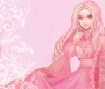  dress original pink_eyes pink_hair tagme 