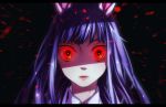   rabbit_ears bunnygirl long_hair purple_hair red_eyes reisen_udongein_inaba touhou  