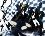  black_rock_shooter cosplay crossover hatsune_miku kagamine_len vocaloid 