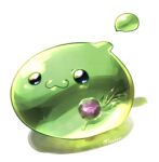  :3 commentary_request lowres no_humans poporing ragnarok_online rouko_(shichizai_shichifuku) signature slime_(creature) transparent_background 