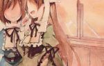  brown_hair long_hair no_eyes profile rin_(artist) rin_(royal) rozen_maiden smile souseiseki suiseiseki traditional_media watercolor_(medium) 