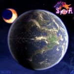 el_hechicero final_fantasy final_fantasy_x moon planet sin_(ff10) sin_(ffx) space 