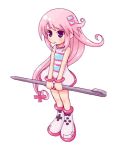  blue_eyes ds ds-tan nintendo personification pink_hair stylus 