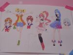  10s 1girl aqua_hair houjou_cosmo pripara 