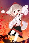  :3 animal_ears furry inubashiri_momiji ka_(pixiv341010) red_eyes sandals touhou white_hair 