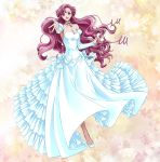  dress euphemia_li_britannia high_heels highres jirou_(asami0512jump) long_hair pink_hair purple_eyes shoes violet_eyes wedding_dress 