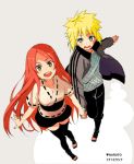  female male namikaze_minato naruto naruto_shippuden tagme uzumaki_kushina 