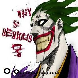  bleach clown dc_comics the_dark_knight the_joker why_so_serious zaraki_kenpachi 