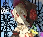  bad_id cats_brain flandre_scarlet hat lowres solo touhou wings 