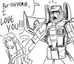  breasts cleavage code_geass couple crossover english euphemia_li_britannia hard_translated humor monochrome starscream transformers translated 