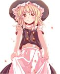  flower highres kirisame_marisa petals smile touhou yuko_(artist) yuuyuu_(yuko) 