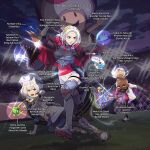  3girls alternate_costume alternate_hairstyle animal_ears armor ass ball bangs black_legwear blonde_hair blush breastplate breasts cape cat_ears chest_jewel collarbone doseisan edelgard_von_hresvelg fire_emblem fire_emblem:_three_houses fire_emblem_warriors:_three_hopes hair_ornament hair_ribbon highres jacket jewelry kaze_no_klonoa kirby_(series) long_hair metroid metroid_dread mii_(nintendo) mio_(xenoblade) mother_(game) multiple_girls no_man&#039;s_sky official_alternate_costume open_mouth pantyhose playing_sports red_cape ribbon ring samus_aran short_hair shorts simple_background skirt small_breasts smile soccer soccer_ball soccer_uniform splatoon_(series) splatoon_3 sport sportswear stup-jam super_mario_bros. taiko_no_tatsujin tank_top toad_(mario) violet_eyes white_hair white_jacket white_skirt white_tank_top xenoblade_chronicles_(series) xenoblade_chronicles_3 yellow_eyes zero_suit 