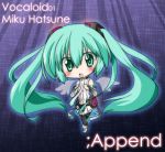  aqua_eyes aqua_hair chibi hatsune_miku hatsune_miku_(append) miku_append necktie solo soutsuki_naru toeless_socks twintails vocaloid vocaloid_append wings 