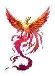 atlus beak bird demon persona phoenix phoenix_(shin_megami_tensei) shin_megami_tensei talons wings 