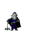  atlus beard demon dwarf dwarf_(shin_megami_tensei) hammer male persona pointy_ears shin_megami_tensei 