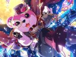  animal bang_dream! cape jacket mascot michelle_(bang_dream!) smile 