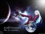  blue_hair earth giant giantess gloves king_of_fighters kula_diamond long_hair red_eyes snk solo 