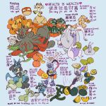  axe bowl calabash chinese_text chopping closed_eyes eating food goomy gourd hisuian_arcanine hisuian_electrode hisuian_goodra hisuian_growlithe hisuian_sliggoo hisuian_sneasel hisuian_voltorb ksmaggie lucario meowth no_humans pokemon pokemon_(creature) pokemon_(game) pokemon_legends:_arceus pumpkin pumpkin_soup riolu seed simple_background sneasler squash translated vegetable yellow_boots zucchini_(vegetable) 