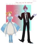  1boy 1girl blonde_hair blue_eyes couple redhead star_butterfly star_vs_the_forces_of_evil tom_lucitor 