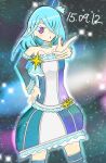  10s 1girl aqua_hair houjou_cosmo pripara 