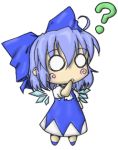  ? blush cirno color touhou wings 