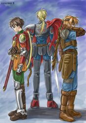  3boys multiple_boys non-web_source shining_(series) shining_force_iii 