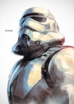  1other ambiguous_gender armor artist_name helm helmet k-suwabe simple_background solo star_wars stormtrooper upper_body white_background 
