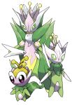  closed_mouth colored_sclera colored_skin commentary english_commentary fakemon full_body green_sclera green_skin happy hyshirey multicolored_skin official_style original pokemon smile split_mouth standing transparent_background two-tone_skin violet_eyes white_eyes white_skin 