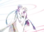  1girl couple happy kaito light meiko purple singing vocaloid yamato_(orange_rain) 