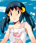  blue_eyes blue_hair hikari_(pokemon) pokemon swimsuit tyanome 