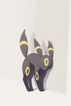  closed_eyes dated full_body grey_background highres mokuzou_(moku_ssbu) no_humans pokemon pokemon_(creature) simple_background solo standing umbreon 