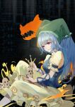  1girl absurdres commentary_request haniyasushin_keiki highres ooz sitting solo touhou 