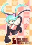  :3 all_fours animal_ears aqua_eyes aqua_hair cat_ears cat_tail cat_tatil chaunen gloves hatsune_miku long_hair necktie paw_gloves paw_print paws project_diva smile solo suspenders tail twintails vocaloid 