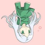  aleister_crowley artist_request chibi green_eyes long_hair simple_background solo to_aru_majutsu_no_index upside-down white_hair 
