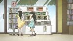  black_hair book children dress dress_lift fujiyoshi_harumi glasses kitsu_chiri manga sayonara_zetsubou_sensei 